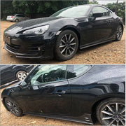 Carbon Fiber Side Skirt Extensions for Toyota 86/Subaru BRZ (2013–2020) – Rocker Panel Lip Splitters Skirt product image 2